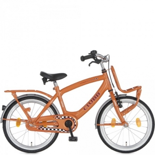 Oranje fiets 18 inch